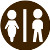 Icon fr Kundentoilette